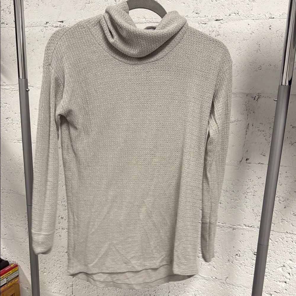 bobi Cream Cowl Neck Sweater Lightweight Knit LIKE NEW - Size XSmall